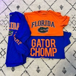 University of Florida T shirt Bundle. All 3 Size small.